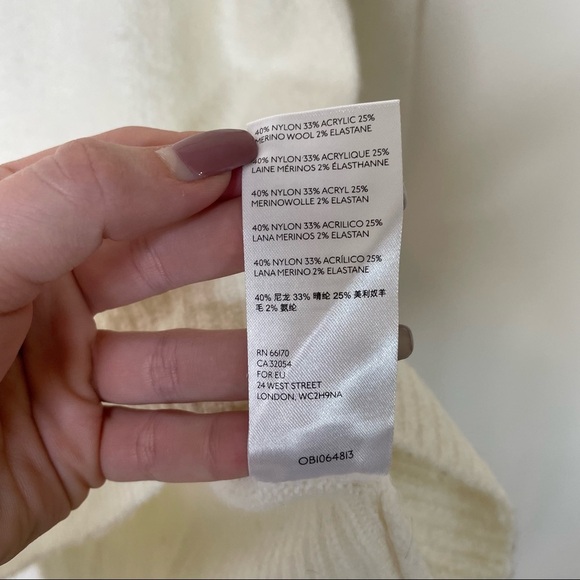 ANTHRO Naomi Slouchy Wool Blend Sweater size xs - Picture 6 of 7